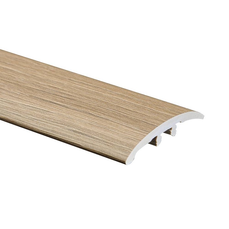 Malibu Wide Plank French Oak San Carlos 0.275 in. Thickness x 1.85 in. Width x 94.48 in. Length Vinyl 3 in 1 Molding HDLECL4917-3N1