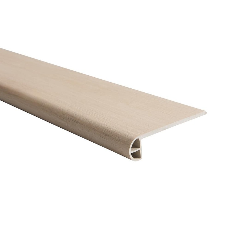 Malibu Wide Plank Hickory Mapleton 0.984 in. T x 4.527 in. W x 94.48 in. L Vinyl Flush Stair Nose Molding HDMUCL203-FSN