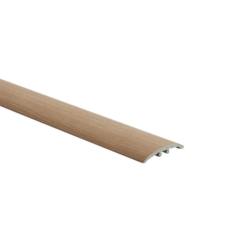 Malibu Wide Plank Hickory Pacific Heights 0.275 in. T x 1.85 in. W x 94.48 in. L Vinyl 3-in-1 Molding HDMUCL258-3N1