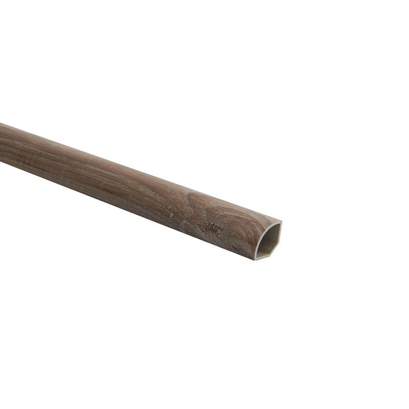 Malibu Wide Plank Hickory Presidio 0.66 in. Thickness x 1.1 in. Width x 94.48 in. Length Quarter Round HDMUCL241-QR