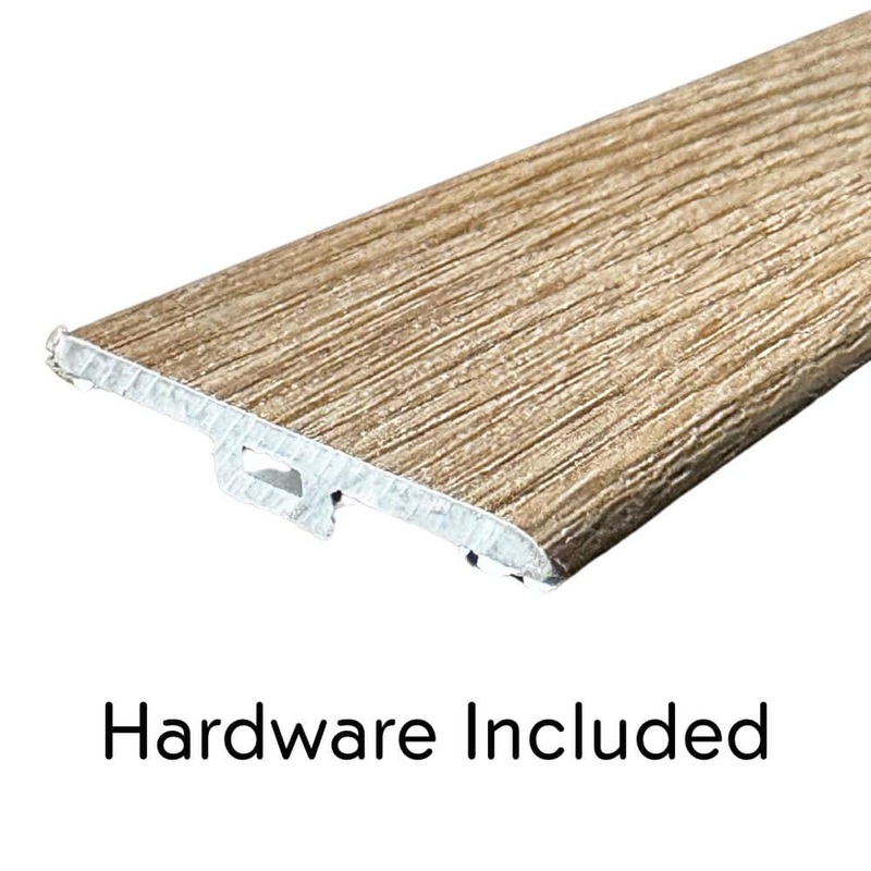 Deco Products Hydrostop Dreaming Dock 0.2 in. T x 1.8 in. W x 94 in. L Waterproof PVC T-Molding TM-RCV18