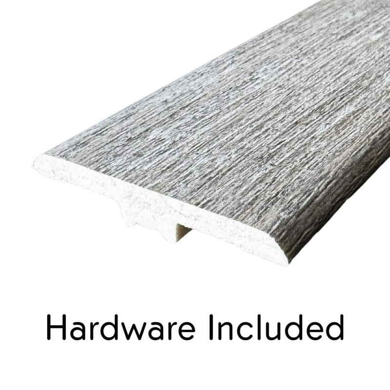 Deco Products Hydrostop Oceancrest Bloom 0.2 in. T x 1.8 in. W x 94 in. L Waterproof PVC T-Molding TM-RCV34