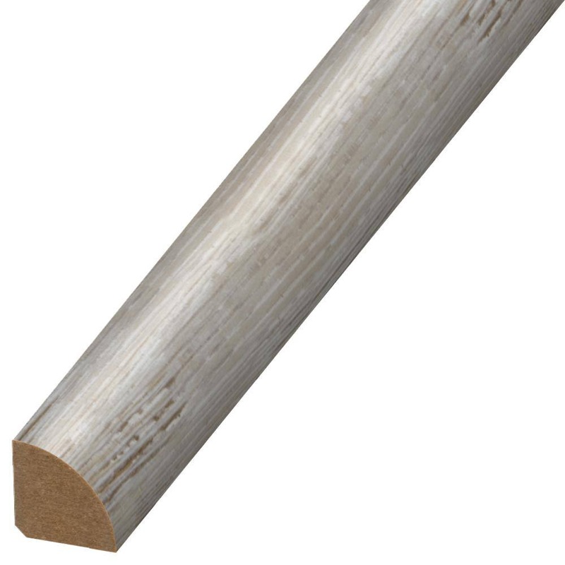 DuraDecor Classy Chic Posh Pine 0.75 in. T x 0.75 in. W x 94 in. L Quarter Round Molding QR124929