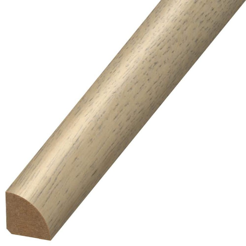DuraDecor Liz Marie’s Modern Maven Cliffside Tan 0.75 in. T x 0.75 in. W x 94 in. L Quarter Round Molding QR119424