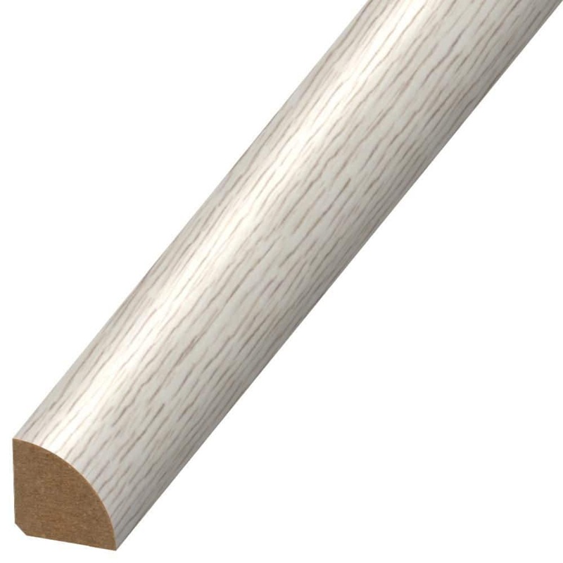 DuraDecor Liz Marie’s Modern Maven Pebble Beach 0.75 in. T x 0.75 in. W x 94 in. L Quarter Round Molding QR119425