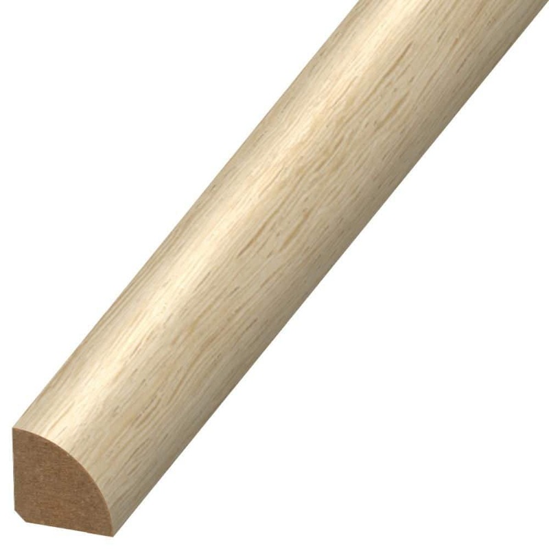 DuraDecor Liz Marie’s Modern Maven Sand Tropez 0.75 in. T x 0.75 in. W x 94 in. L Quarter Round Molding QR119421