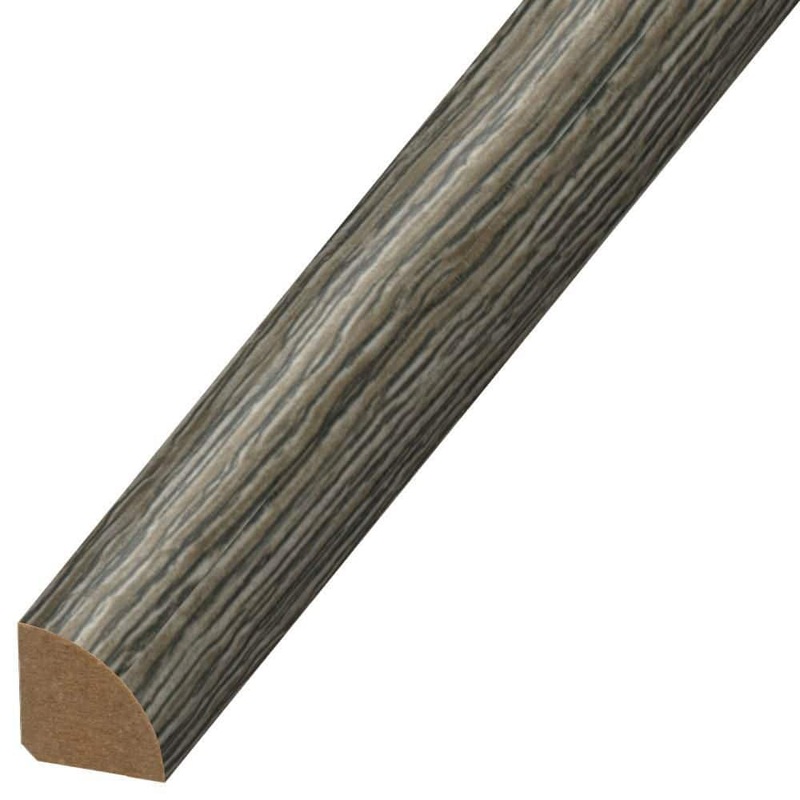 DuraDecor Liz Marie’s Modern Maven Seaside Stone 0.75 in. T x 0.75 in. W x 94 in. L Quarter Round Molding QR119429