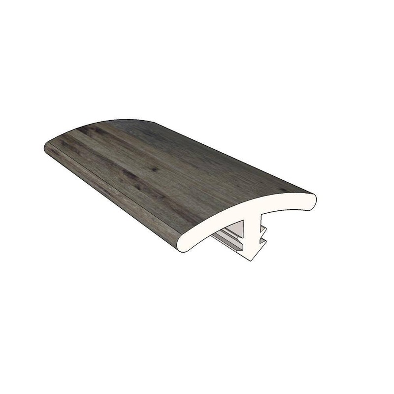 Islander Amber .51 in. Thick x 1.26 in. Wide x 72.05 in. Length Vinyl T-Molding LW-4AMB