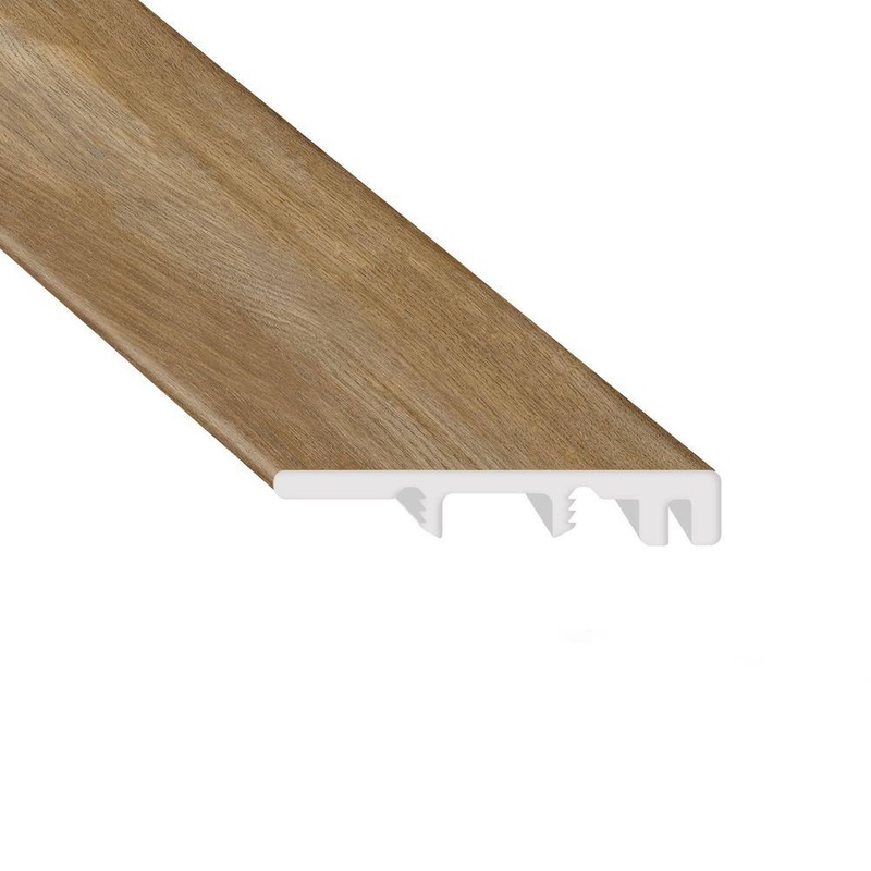 Islander Creme Brule 0.25 in. T x 1.50 in. W x 94 in. L Vinyl End Molding V-EC-14-WM10