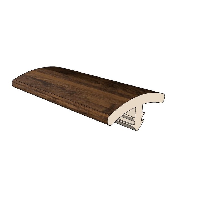 Islander Savannah .51 in. Thick x 1.26 in. Wide x 72.05 in. Length Vinyl T-Molding LW-4WAL