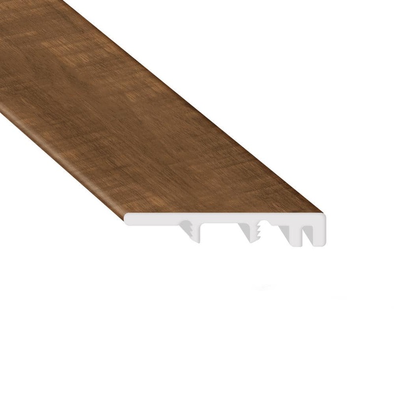 Islander Sierra Morena 0.25 in. T x 1.5 in. W x 94 in. L Vinyl End Molding V-EC-14-WM11