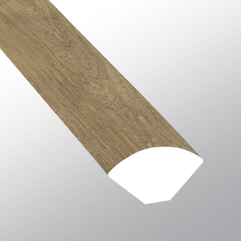 A&A Surfaces Acclima Ayla 0.75 in. T x 0.63 in. W x 94 in. L Luxury Vinyl Quarter Round Molding VTTAYLA-QR