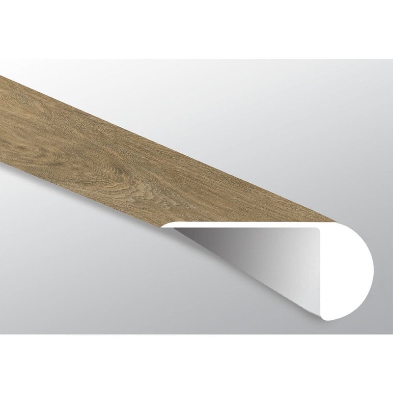 A&A Surfaces Acclima Ayla 1.03 in. T x 2.23 in. W x 94 in. L Luxury Vinyl Overlapping Stair Nose Molding VTTAYLA-OSN