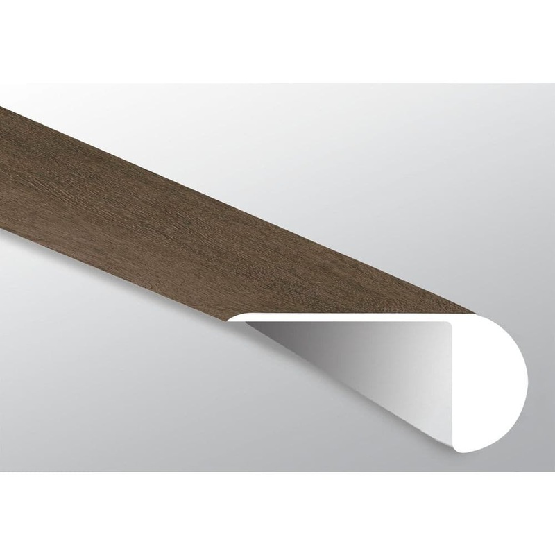 A&A Surfaces Acclima Louis Hill 1.03 in. T x 2.23 in. W x 94 in. L Luxury Vinyl Overlapping Stair Nose Molding VTTLOUHIL-OSN