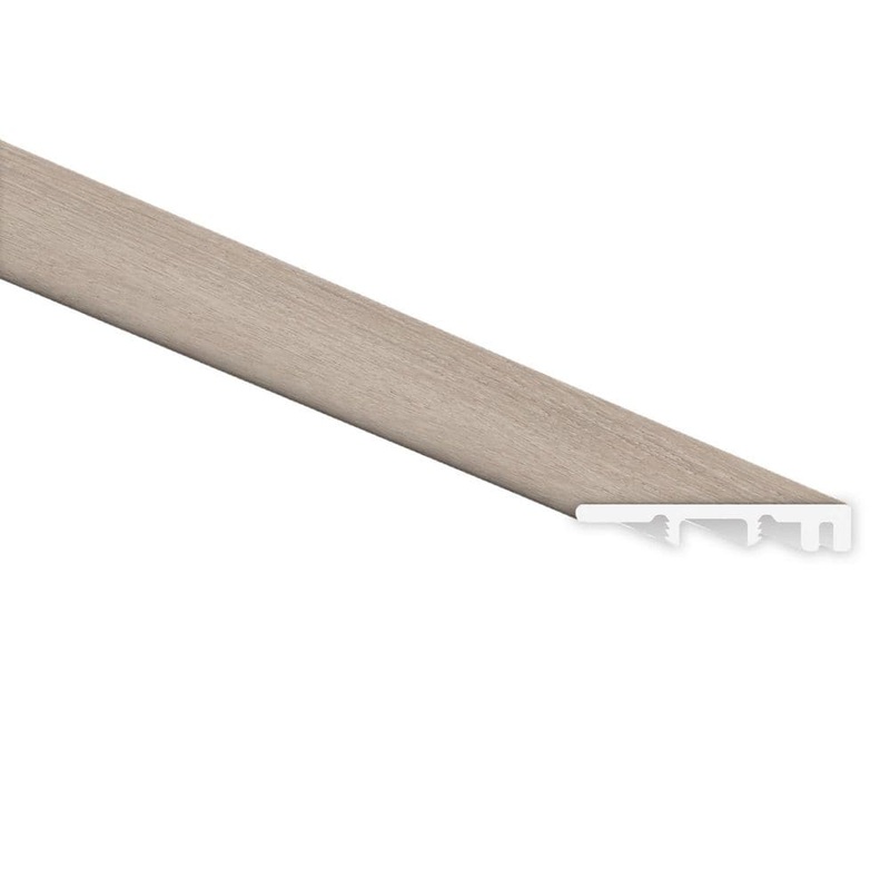 A&A Surfaces Acclima Wharton 0.26 in. T x 1.77 in. W x 94 in. L Luxury Vinyl End Cap Molding VTTWHARTO-EC
