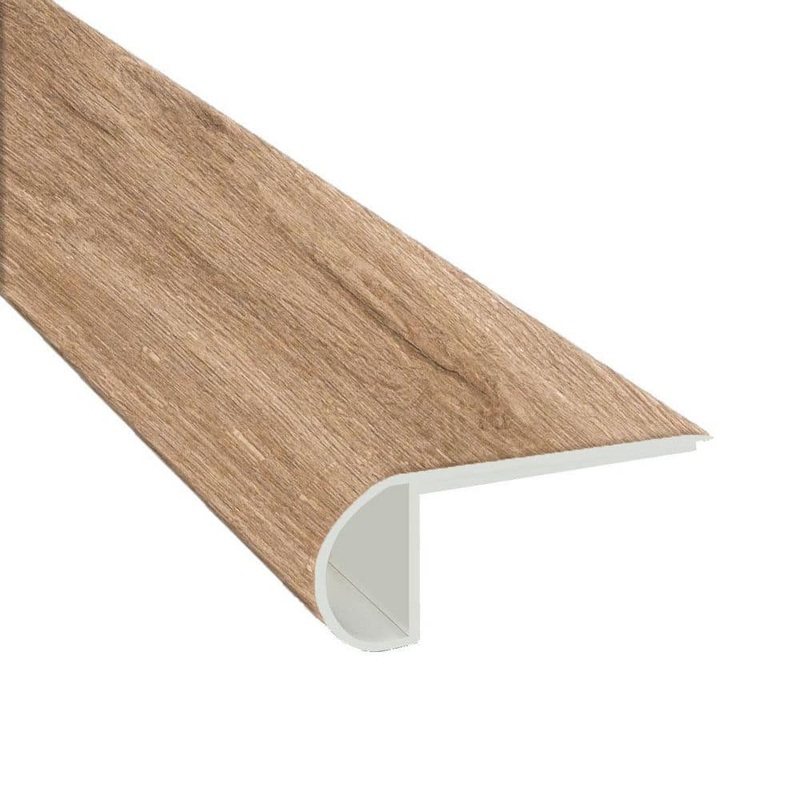 A&A Surfaces Tinslee 0.94 in. T x 4.53 in. W x 94 in. L Luxury Vinyl Flush stairnose Molding VL7012-0011-FSN