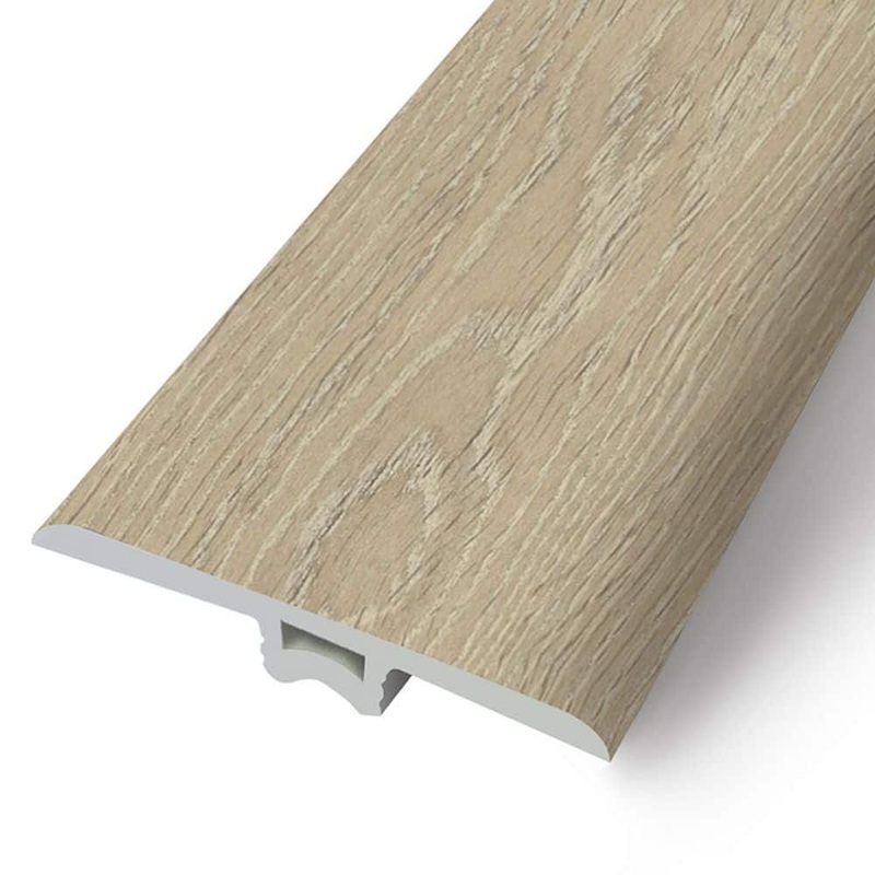 ASPEN FLOORING Parchment 0.23 in. Thick x 1.77 in. Width x 94 in. Length Waterproof Rigid Core T-Molding HDSPC11TM