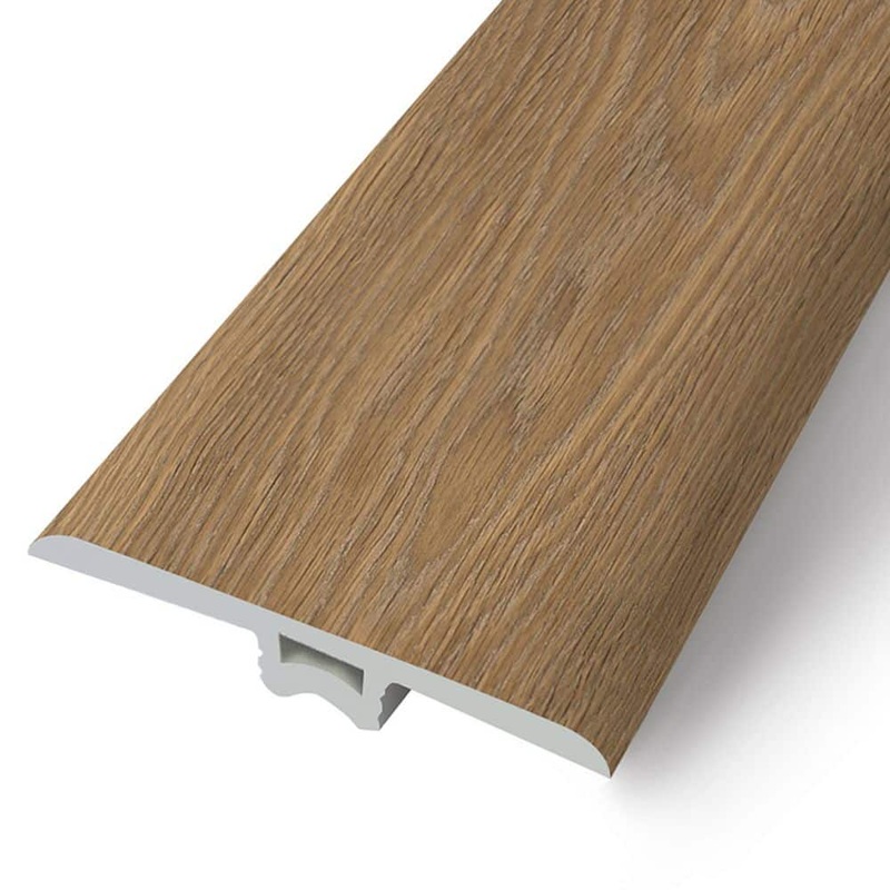 ASPEN FLOORING Pure 0.23 in. Thick x 1.77 in. Width x 94 in. Length Waterproof Rigid Core T-Molding HDSPC12TM