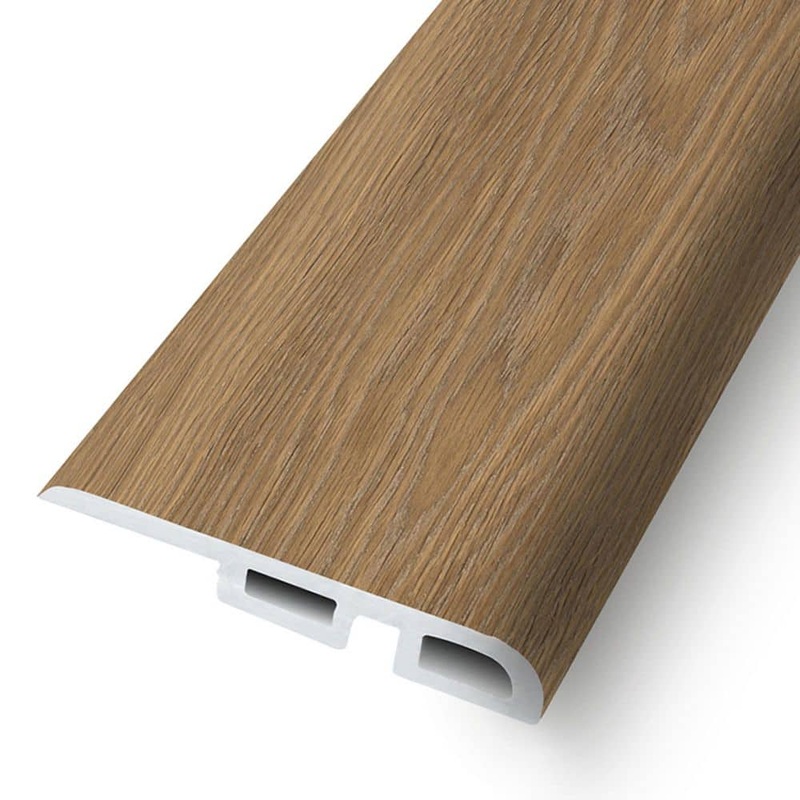 ASPEN FLOORING Pure 0.39 in. Thick x 1.69 in. Width x 94 in. Length Waterproof Rigid Core Reducer Molding HDSPC12FR