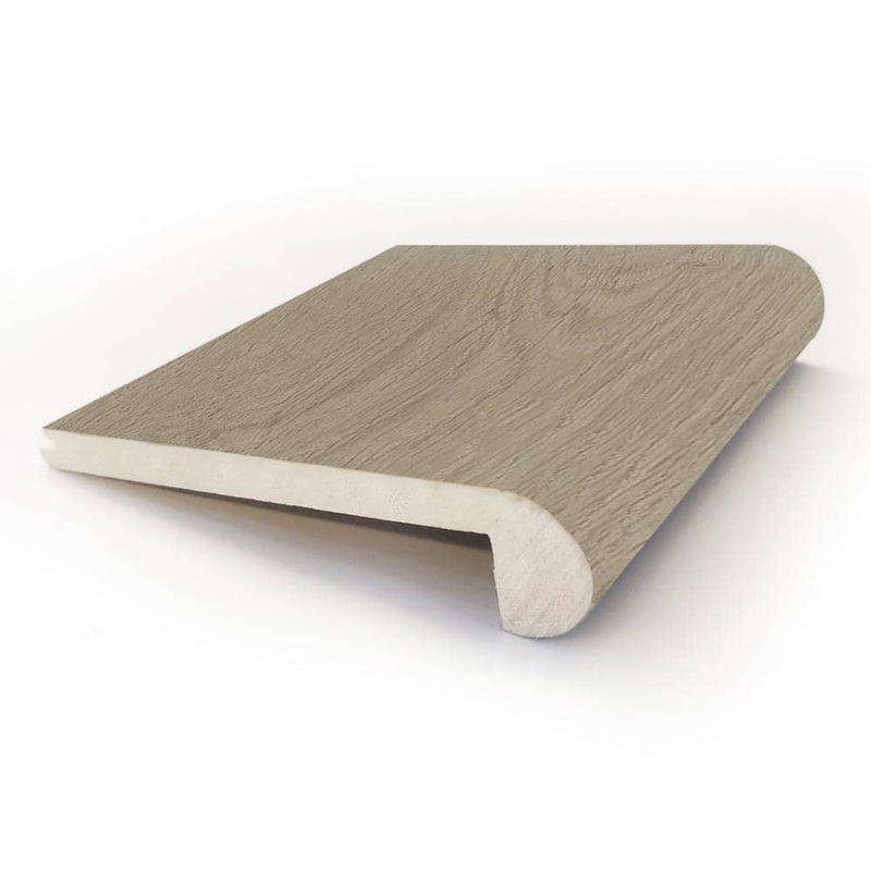 ASPEN FLOORING Spencer 1 in. Thick x 4.33 in. Width x 94.5 in. Length Rigid Core Stair Nosing Vinyl Molding A31004SN