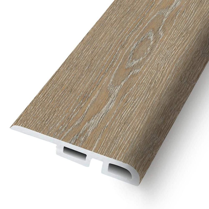 ASPEN FLOORING Waterproof Rigid Core Flush Reducer in the color Drift 0.27 in. T x 1.69 in. W x 94 in. L HDSPC6FR