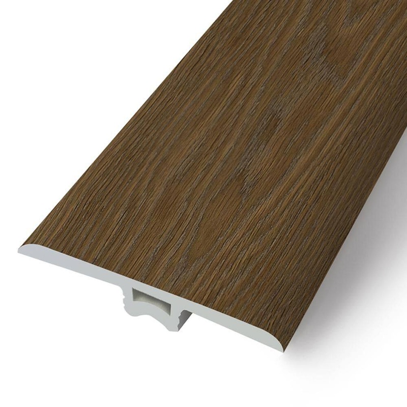 ASPEN FLOORING Waterproof Rigid Core T-Molding in the color Accolade 0.23 in. T x 1.77 in. W x 94 in. L HDSPC3TM