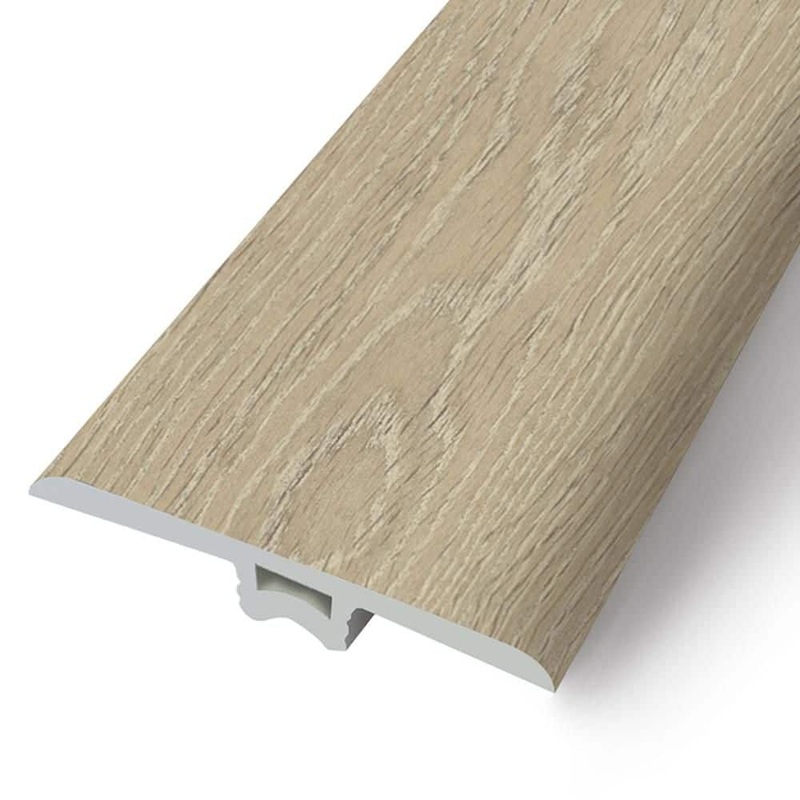 ASPEN FLOORING Waterproof Rigid Core T-Molding in the color Ibis 0.23 in. T x 1.77 in. W x 94 in. L HDSPC7TM