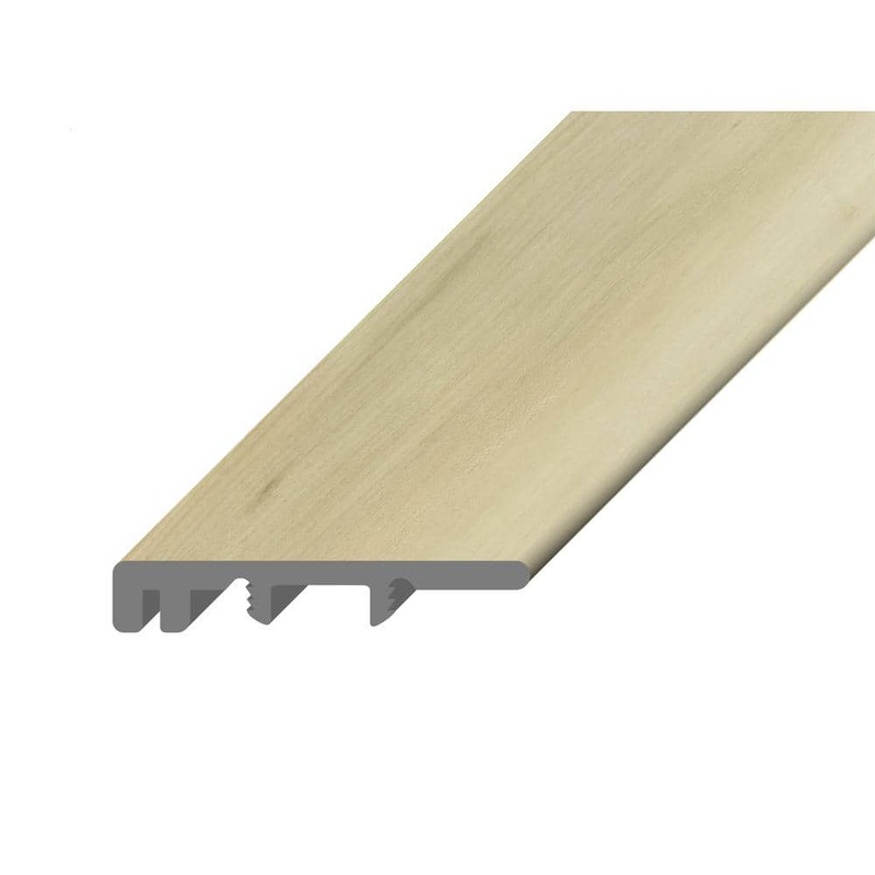Bruce Hydralock Black Bear Summit .25 in. Thick x 1.5 in. Wide x 94 in. Length Vinyl Threshold Molding TH5SC842LZ