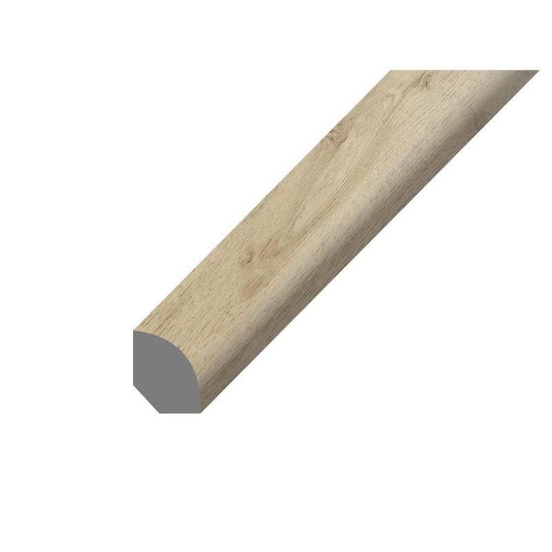 Bruce Hydralock Forested Pass .75 in. Thick x .63 in. Wide x 94 in. Length Vinyl Quarter Round Molding TQ5SC817LZD