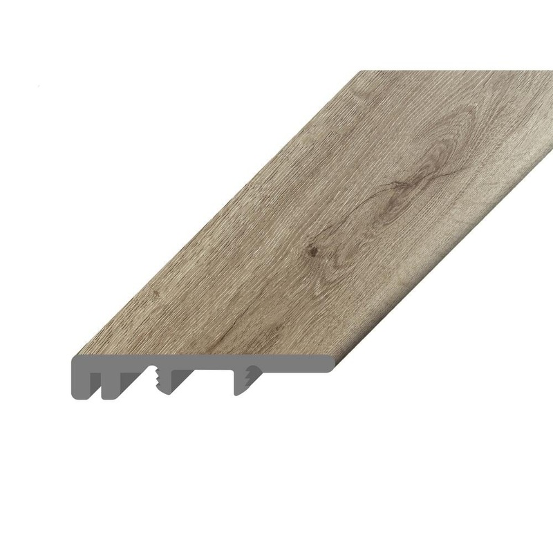 Bruce Hydralock Jones Gap .25 in. Thick x 1.5 in. Wide x 94 in. Length Vinyl Threshold Molding TH5SC822LZD