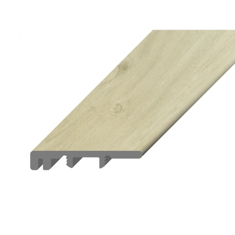 Bruce Hydralock Long Trail .25 in. Thick x 1.5 in. Wide x 94 in. Length Vinyl Threshold Molding TH5SC813LZ