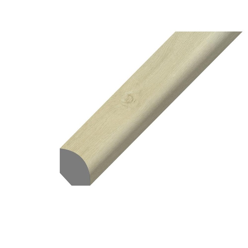 Bruce Hydralock Long Trail .75 in. Thick x .63 in. Wide x 94 in. Length Vinyl Quarter Round Molding TQ5SC813LZ
