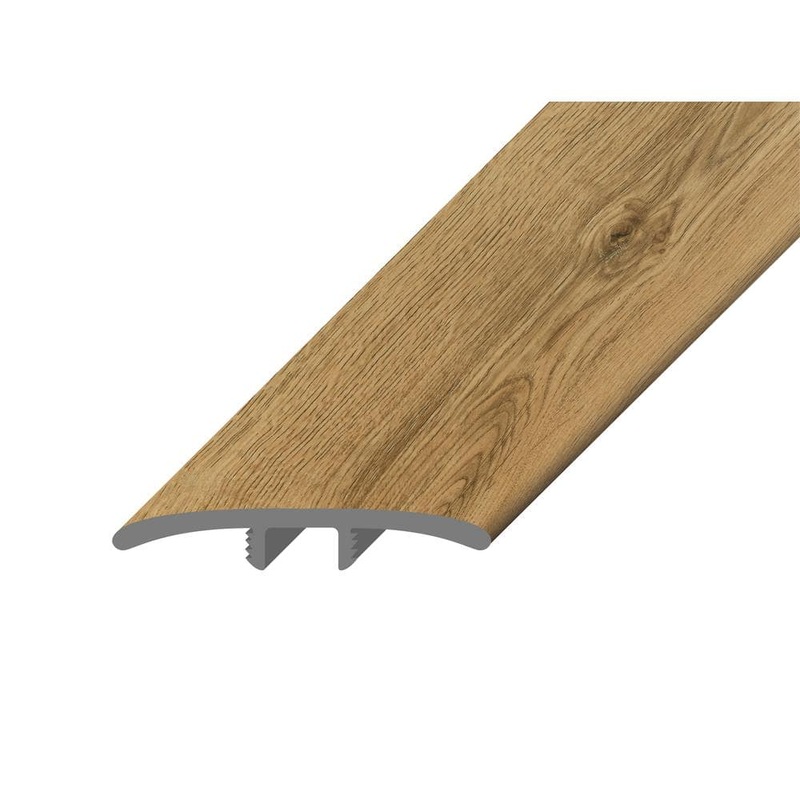 Bruce Hydralock Mountain Bridge .345 in. Thick x 1.77 in. Wide x 94 in. Length Vinyl T-Molding TM5SC819LZD