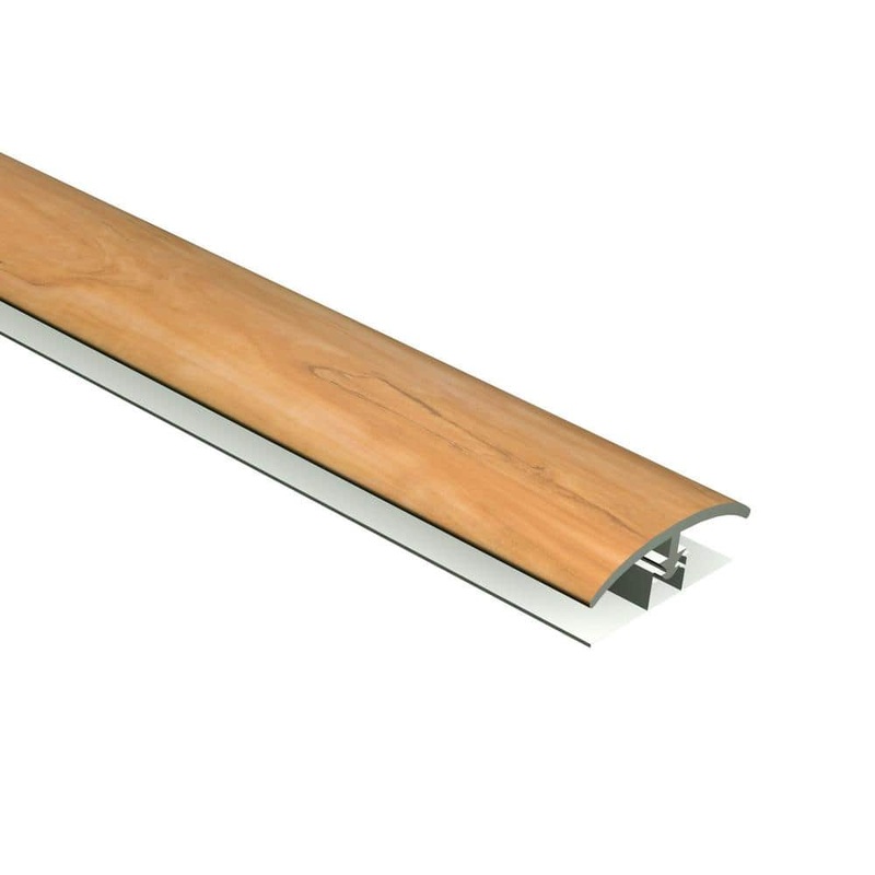 CALI Vinyl Pro Classic Blonde Ale 1/2 in. Thick x 1-1/4 in. Wide x 72-5/6 in. Length Vinyl T-Molding 7914009019