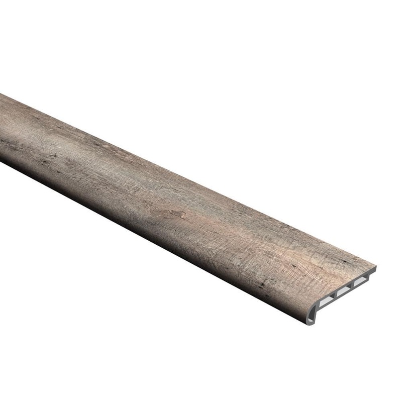 CALI Vinyl Pro Classic Redefined Pine 3/4 in. Thick x 1-2-1/16 in. Wide x 72-5/6 in. Length Vinyl Flush Stair Nose Molding 7914008415