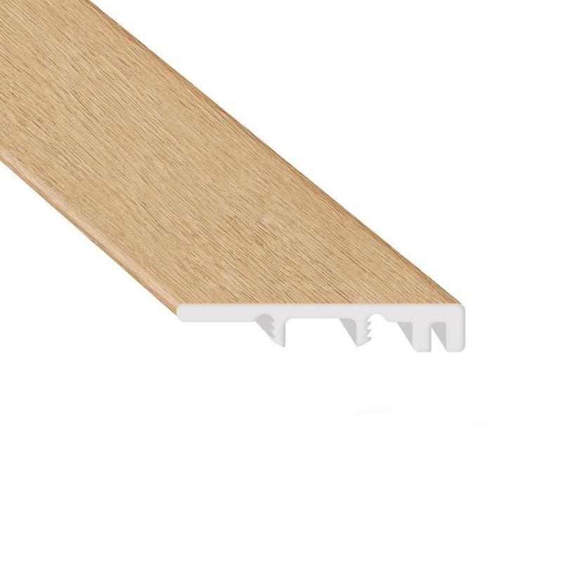 COLONIAL HDPC PLANK Sandswept 2.25 in. T x 2.75 in. W x 94.50 in. L Vinyl End Cap Molding V-EC-14-WM70