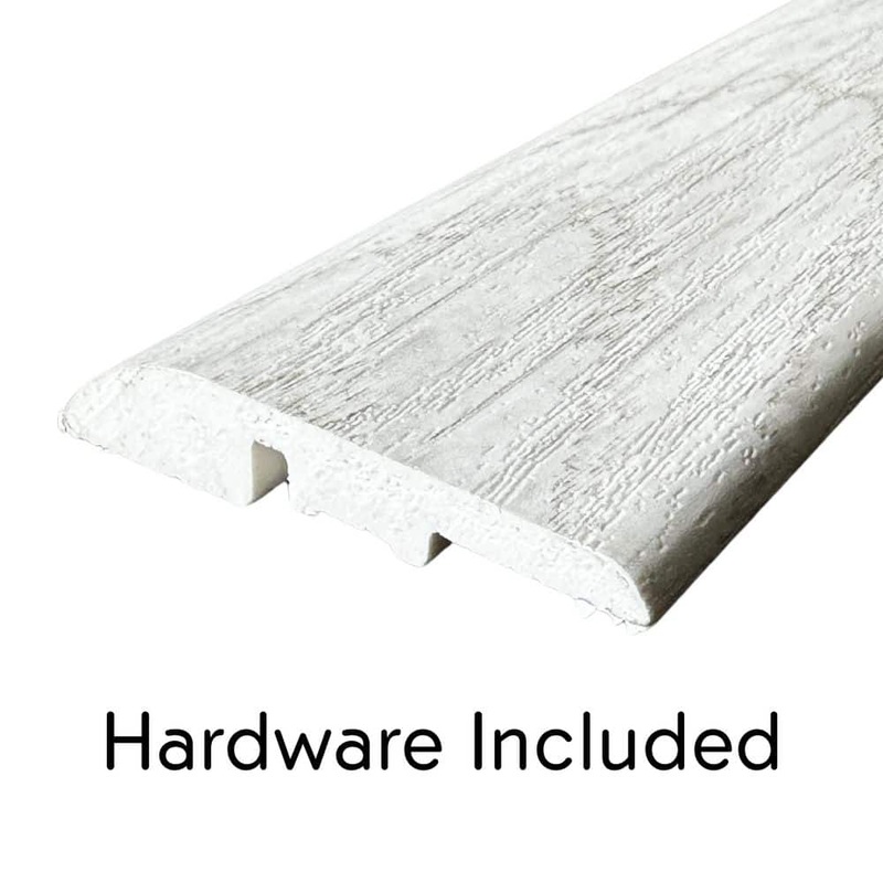 Deco Products Hydrostop Bahamas Sands 0.2 in. T x 1.8 in. W x 94 in. L Waterproof PVC Reducer Molding EC-RCV7