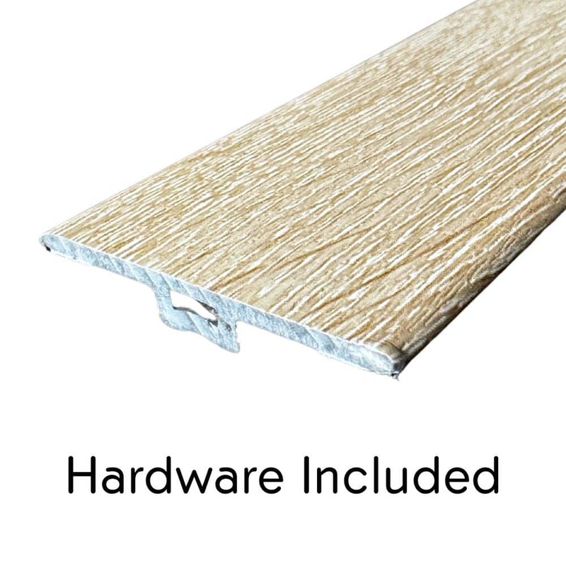 Deco Products Hydrostop Cabana Reefline 0.2 in. T x 1.8 in. W x 94 in. L Waterproof PVC T-Molding TM-RCV04