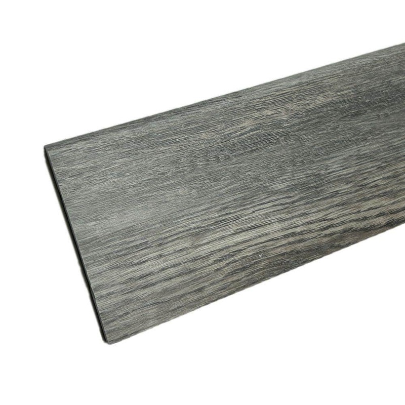 Deco Products Hydrostop Oceancrest Bloom 0.2 in T. x 4 in. W x 46 in. L Base End Molding WB-RCV34