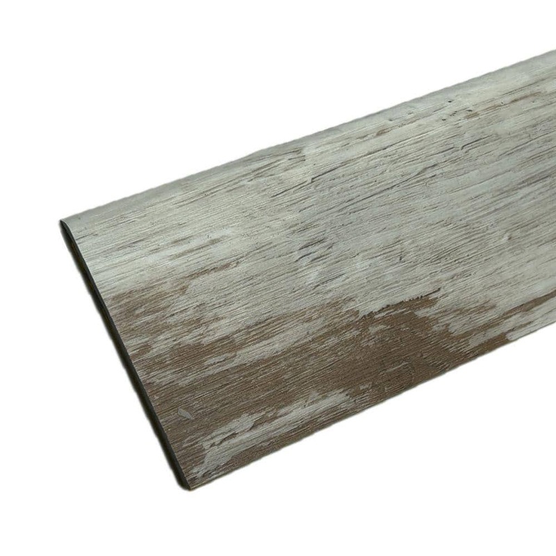 Deco Products Hydrostop Old Navy Ocean 0.2 in T. x 4 in. W x 46 in. L Base End Molding WB-RCV10