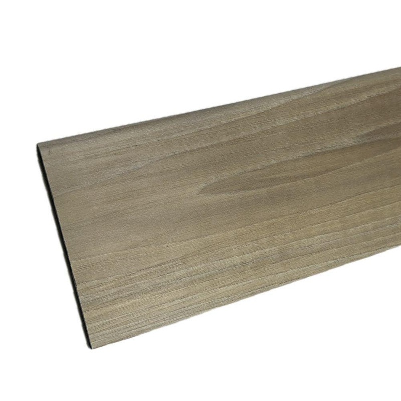 Deco Products Hydrostop Quiet Deck 0.2 in T. x 4 in. W x 46 in. L Base End Molding WB-RCV39