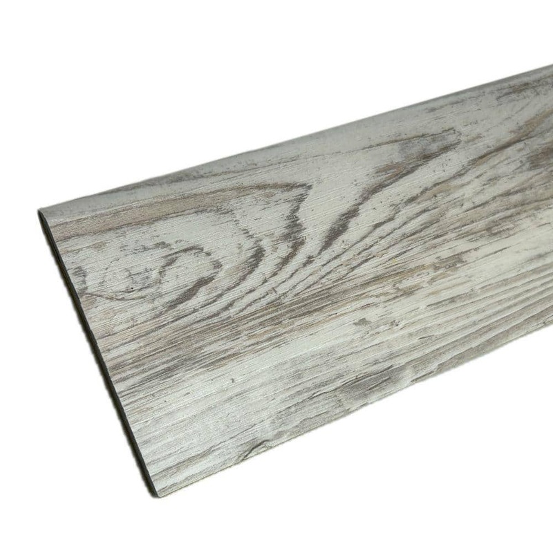 Deco Products Hydrostop Wonder Cliffs 0.2 in T. x 4 in. W x 46 in. L Base End Molding WB-RCV45