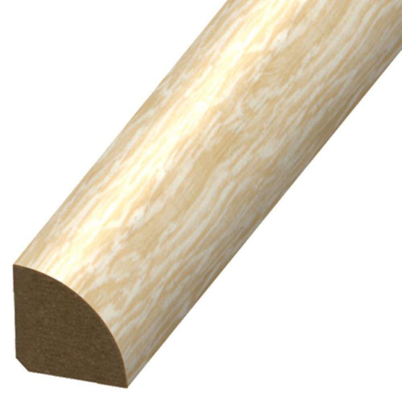 Deco Products MoistureProof Sardinia Islands 0.75 in. Thick x 0.75 in. Wide x 94 in. Length Quarter Round Molding MRQR-RCV8