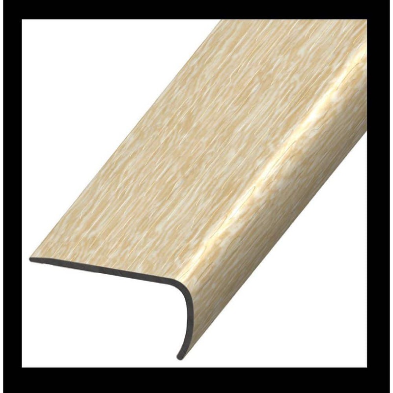 Deco Products VersaEdge Sardinia Islands 1 in. T x 2 in. W x 94 in. L Stair Nose Molding VE-RCV8