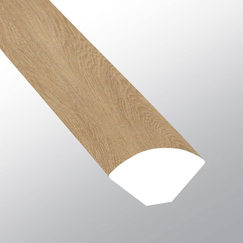A&A Surfaces Acclima Waldorf 0.75 in. T x 0.63 in. W x 94 in. L Luxury Vinyl Quarter Round Molding VTTWALDORF-QR