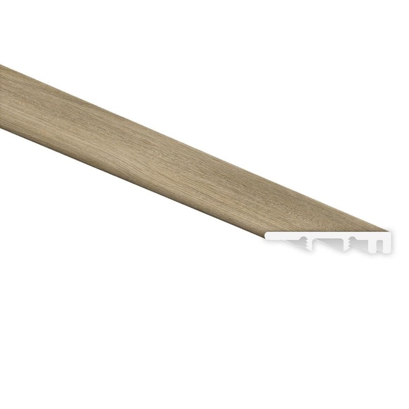 A&A Surfaces Wynn 0.26 in. T x 1.77 in. W x 94 in. L Luxury Vinyl End Cap Molding VTTAYLA-EC