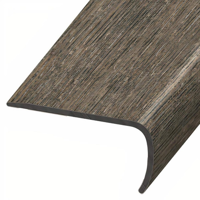 ASPEN FLOORING Bristlecone 1 in. Thick x 2 in. Width x 94 in. Length Rigid Core Stair Nosing Vinyl Molding A30030SN
