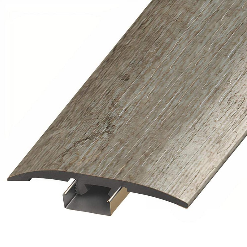 ASPEN FLOORING Waverly 1/4 in. Thick x 2 in. Width x 94 in. Length 3-in-1 T-Mold, Reducer, and End Cap Vinyl Molding A30038TIO