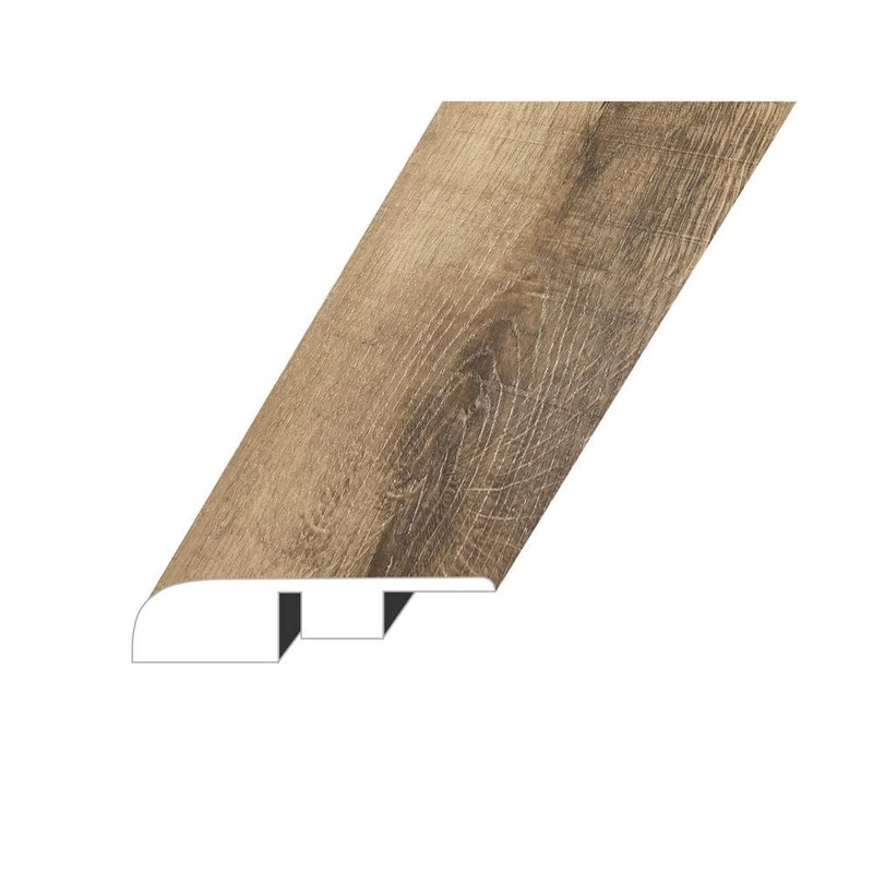 Bellator Kala Oak 0.6 in. Thick x 1.4 in. W x 94.5 in. L SPC Vinyl End Cap Molding ECMNST-2021112