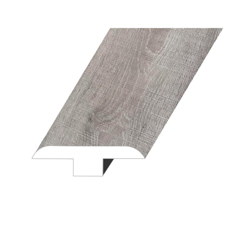 Bellator Revel Asphalt 0.5 in. Thick x 1.8 in. W x 94.5 in. L SPC Vinyl T-Molding TMMNST-2021110